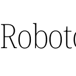Roboto Serif 72pt ExtraCondensed