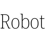 Roboto Serif 36pt ExtraCondensed