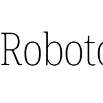 Roboto Serif 36pt UltraCondensed