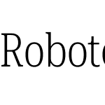 Roboto Serif 36pt UltraCondensed