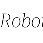 Roboto Serif 72pt SemiCondensed