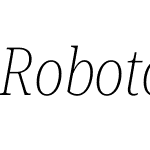 Roboto Serif 72pt ExtraCondensed