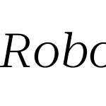 Roboto Serif 120pt SemiExpanded