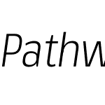 Pathway Extreme 28pt SemiCondensed