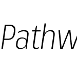 Pathway Extreme 72pt SemiCondensed