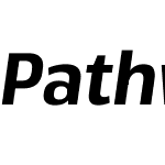 Pathway Extreme 28pt SemiCondensed