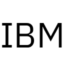 IBM Plex Sans JP