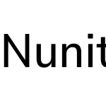 Nunito Sans 10pt SemiCondensed