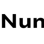 Nunito Sans 7pt SemiExpanded