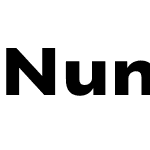 Nunito Sans 7pt SemiExpanded