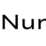 Nunito Sans 7pt Expanded