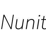 Nunito Sans 10pt SemiCondensed