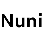 Nunito Sans 7pt SemiCondensed