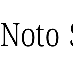 Noto Serif Tamil Condensed