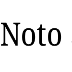 Noto Serif Tamil Condensed