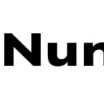 Nunito Sans 10pt Expanded