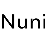 Nunito Sans 7pt