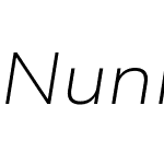 Nunito Sans 10pt SemiExpanded