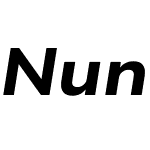 Nunito Sans 10pt SemiExpanded