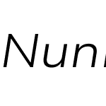 Nunito Sans 10pt SemiExpanded