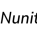 Nunito Sans 10pt SemiCondensed