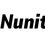 Nunito Sans 10pt Condensed