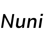 Nunito Sans 7pt SemiCondensed