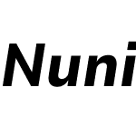 Nunito Sans 7pt SemiCondensed