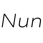 Nunito Sans 7pt SemiExpanded