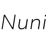 Nunito Sans 7pt