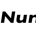 Nunito Sans 10pt Expanded