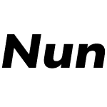 Nunito Sans 10pt SemiExpanded