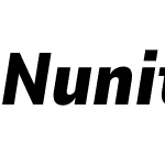 Nunito Sans 7pt Condensed