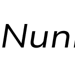 Nunito Sans 10pt SemiExpanded