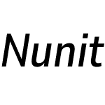 Nunito Sans 10pt Condensed
