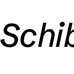 Schibsted Grotesk