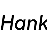 Hanken Grotesk