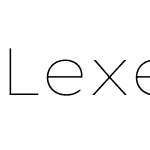 Lexend Exa