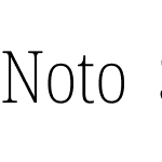 Noto Serif Sinhala Condensed