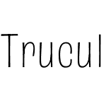 Truculenta 18pt