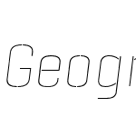 Geogrotesque Stencil-A