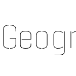 Geogrotesque Stencil-B