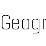 Geogrotesque Stencil-B