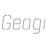 Geogrotesque Stencil-C