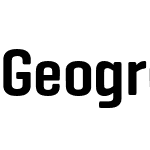 Geogrotesque Condensed