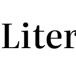 Literata 60pt