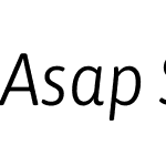 Asap SemiCondensed