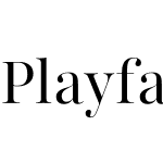 Playfair 144pt SemiCondensed