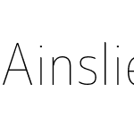 Ainslie Sans