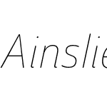 Ainslie Sans